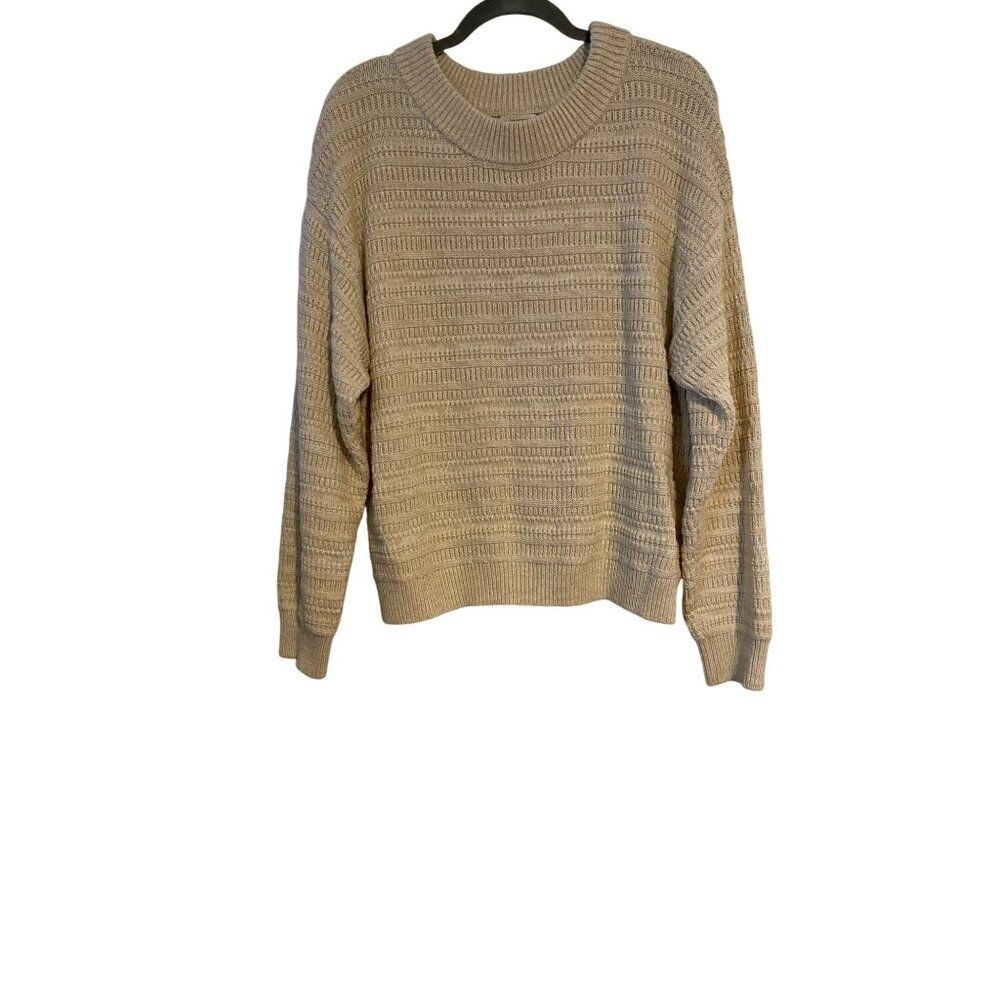 Universal Thread Beige Knit Sweater XXL Womens Casual Pullover Comfy Coastal